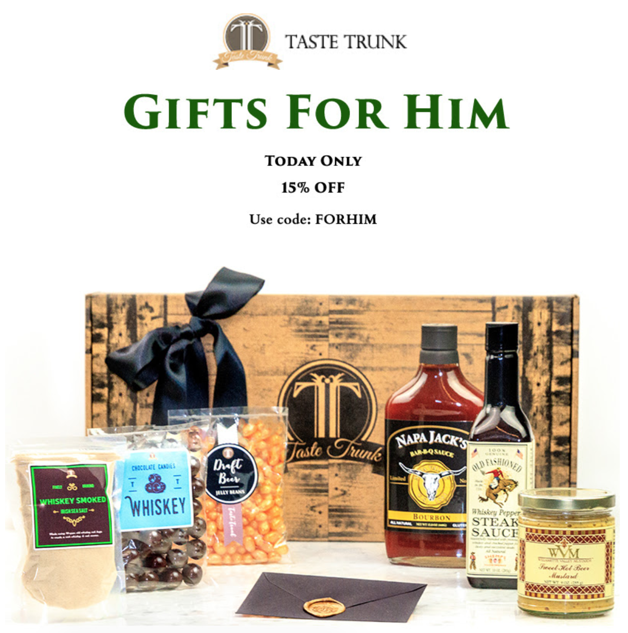 Today Only! Taste Trunk Father’s Day Sale – 15% Off Gift Boxes!