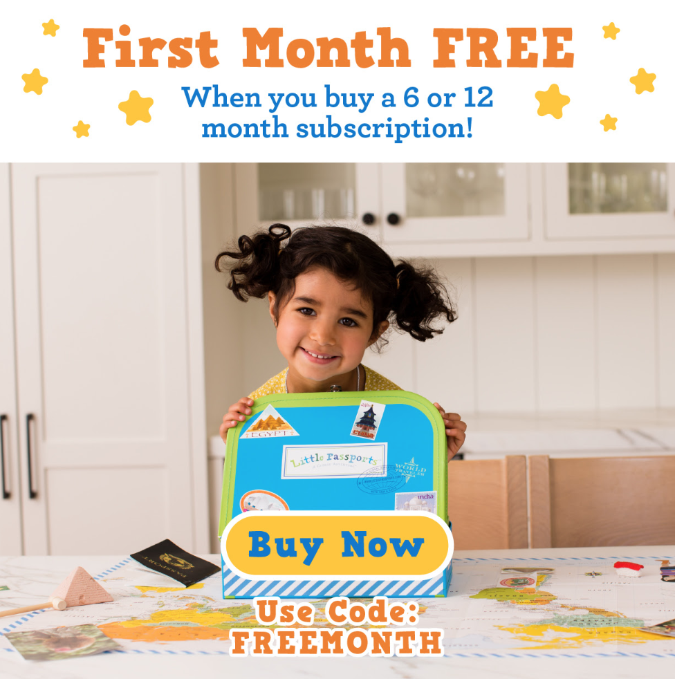Last Day! Little Passports Coupon – First Box FREE With 6 or 12-Month Subscription!