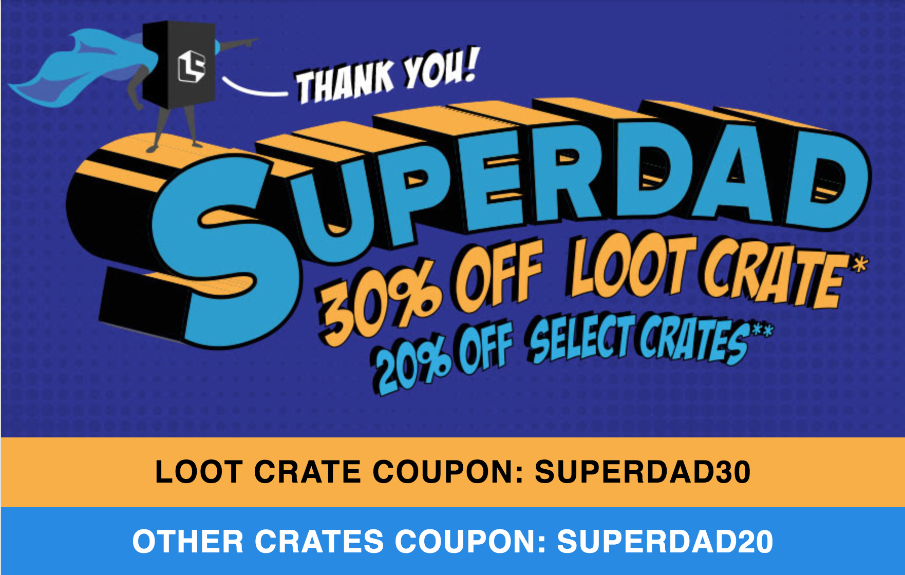 Loot Crate Flash Sale – 20% Off Select Crates or 30% Off Core Crate Subscriptions!