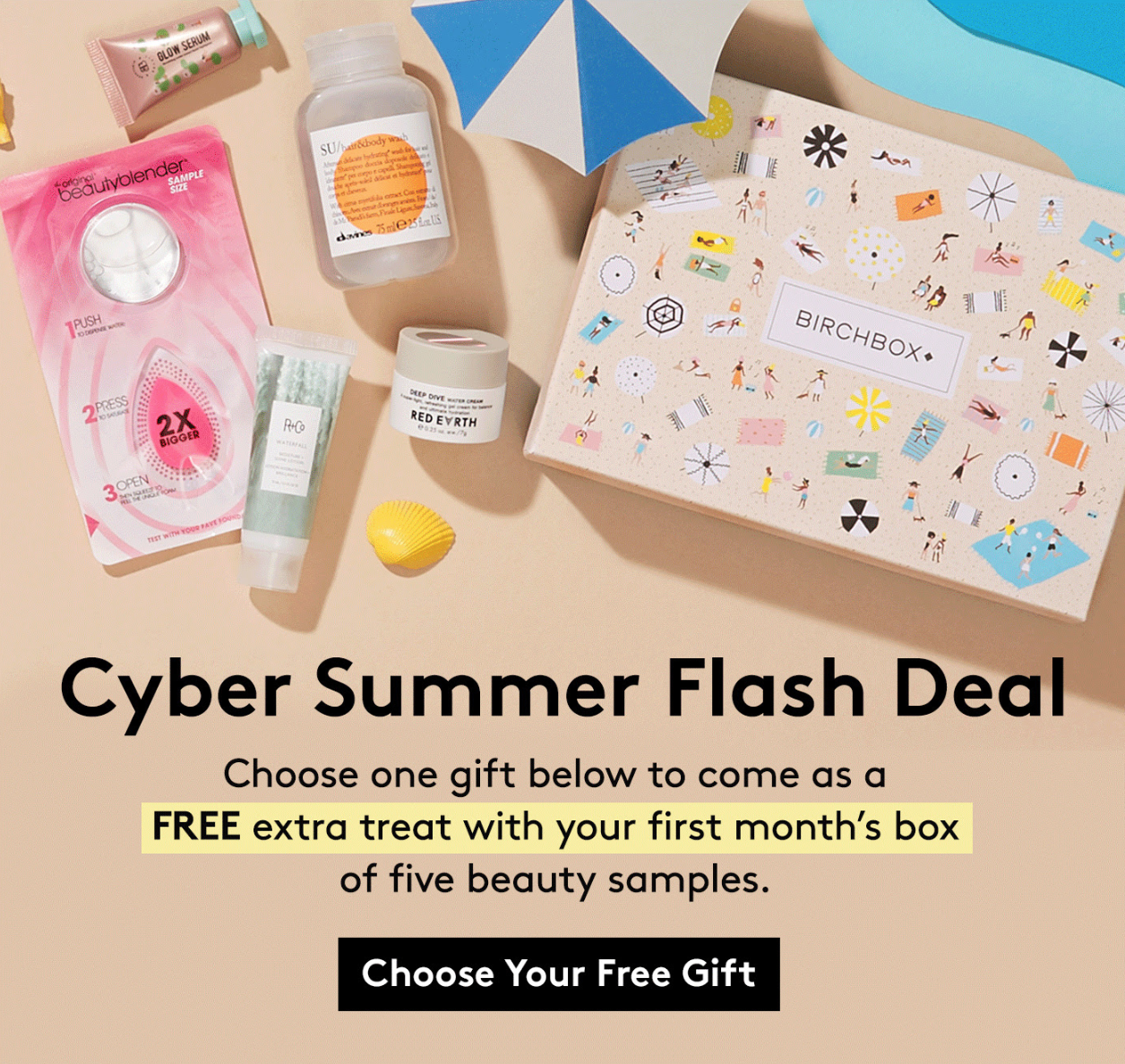 Today Only! Birchbox Coupon – FREE Gift of Your Choice With Subscription!