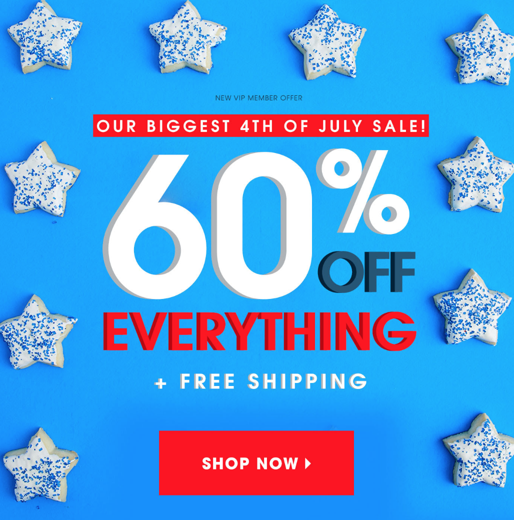 FabKids 4th of July Sale – 60% Off Everything!