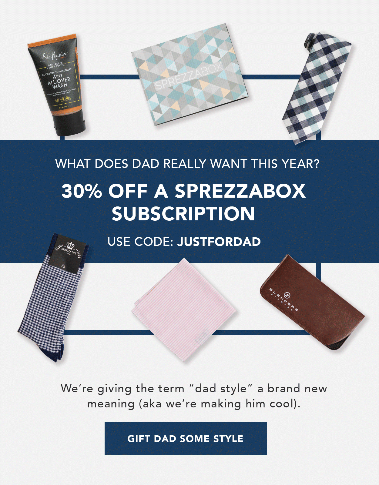 SprezzaBox Father’s Day Sale – 30% Off Sitewide + 30% Off Your First Box + Exclusive Macy’s Boxes!