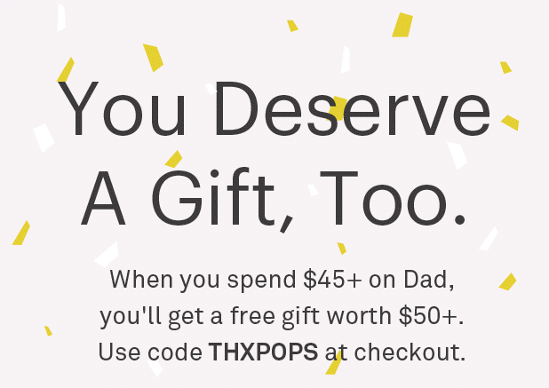 Free Bespoke Post Father’s Day Mystery Gift with Purchase!