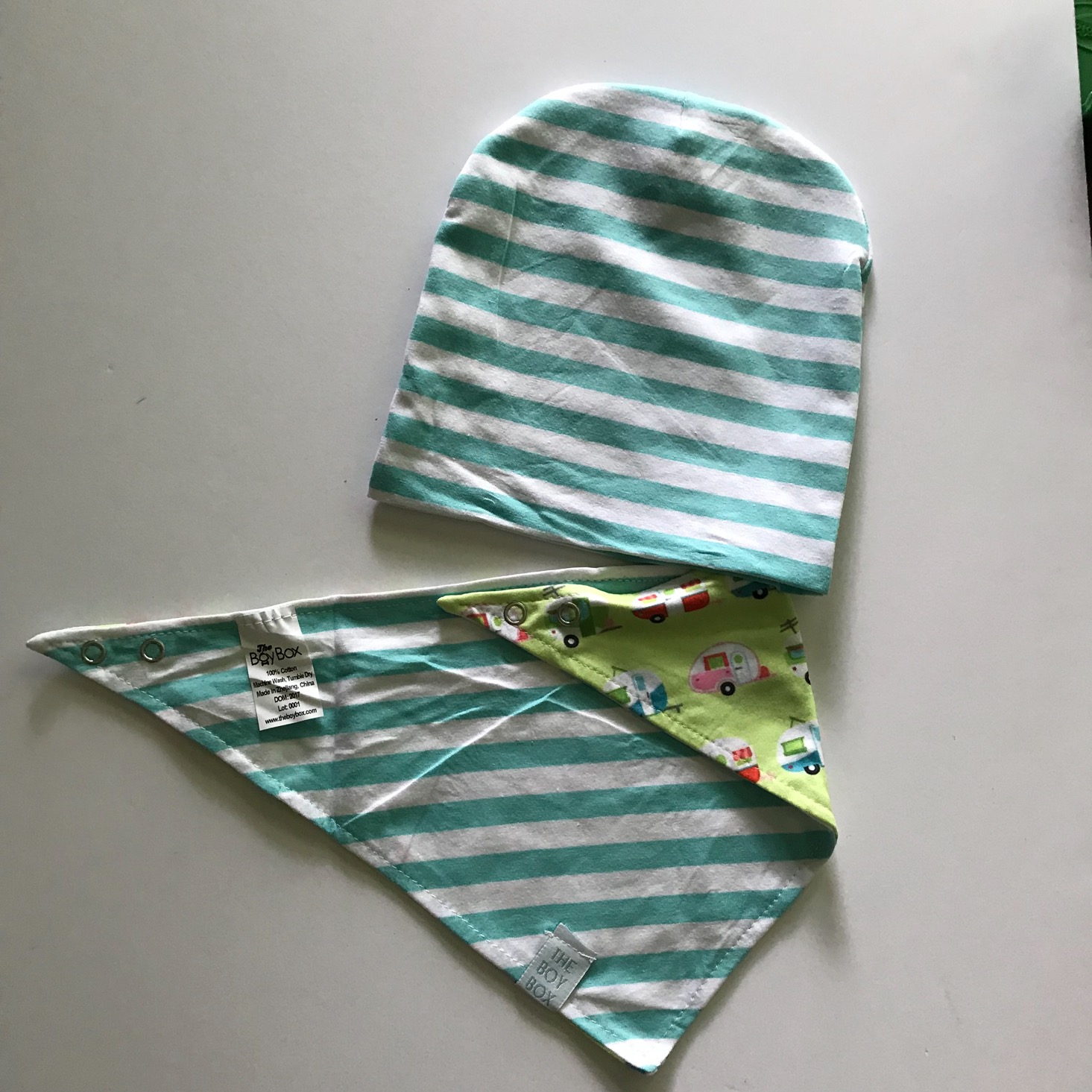 The Boy Box Bibdana + Hat Subscription Review + Coupon – August 2018