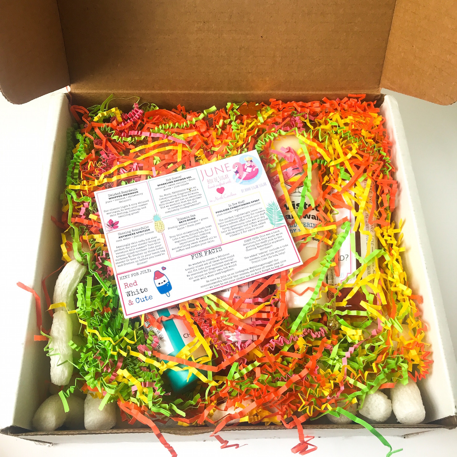 Ahhh Sugar Sugar Beauty Subscription Box Review – June 2018