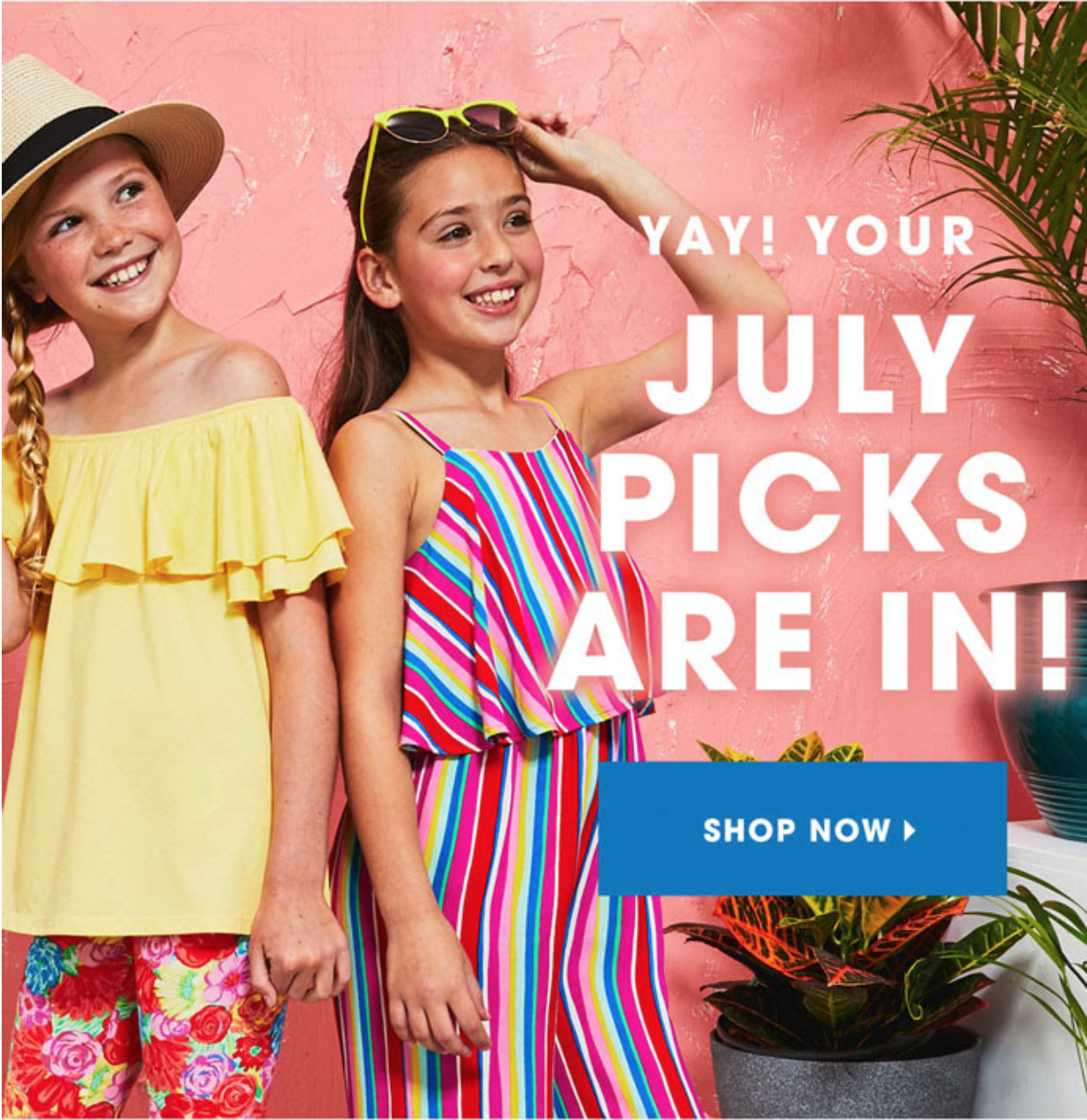 FabKids July 2018 Collection + Coupon!