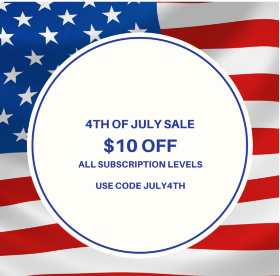 Cocotique 4th of July Coupon – $10 Off Subscriptions!