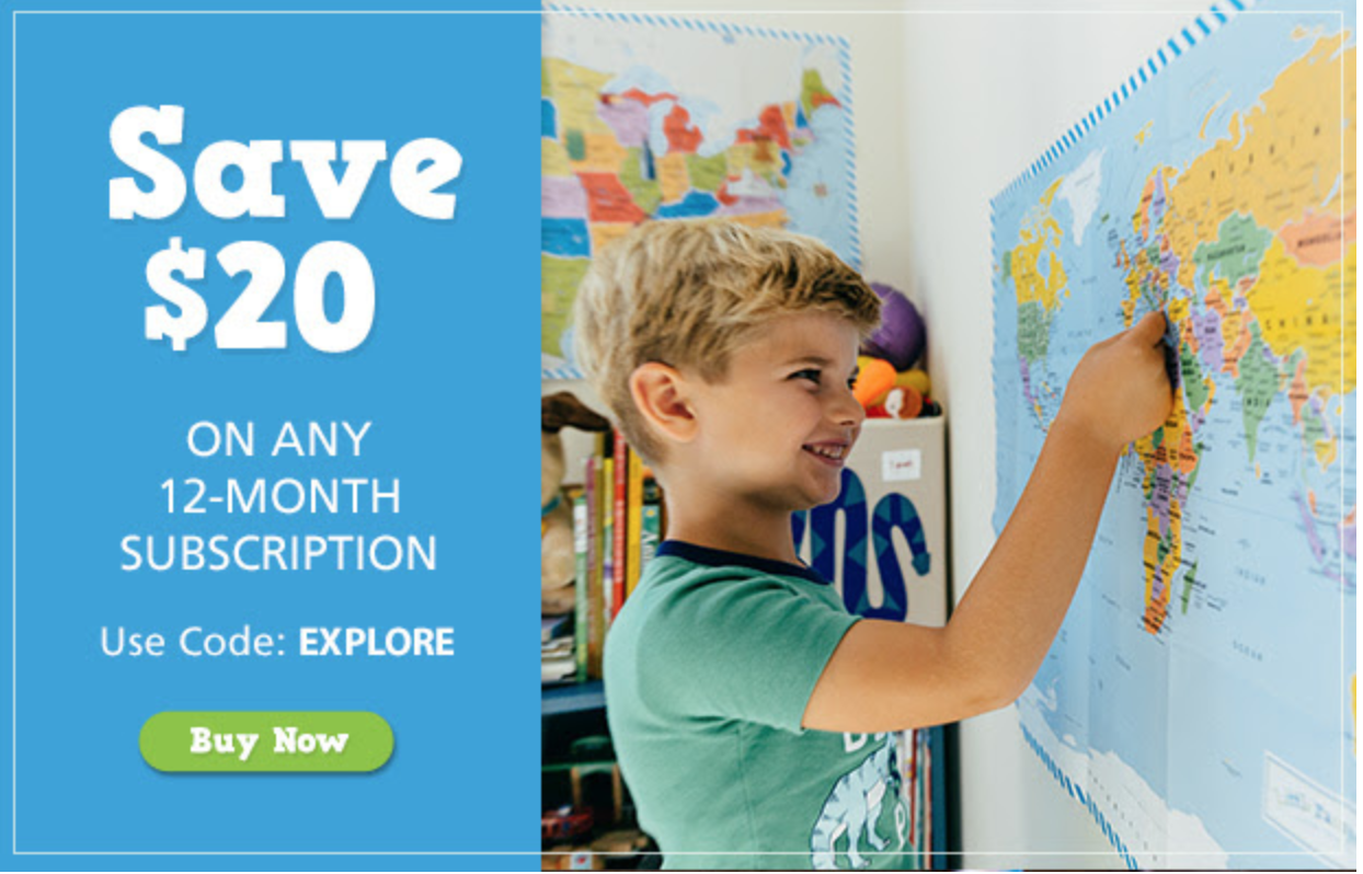 Little Passports Coupon – $20 Off Annual Subscriptions!