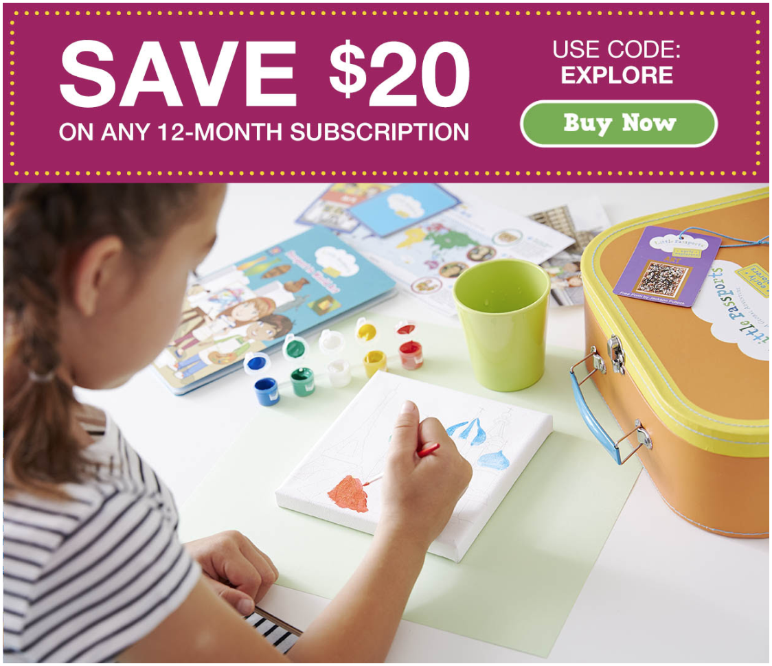 Little Passports Coupon – $20 Off Annual Subscriptions!