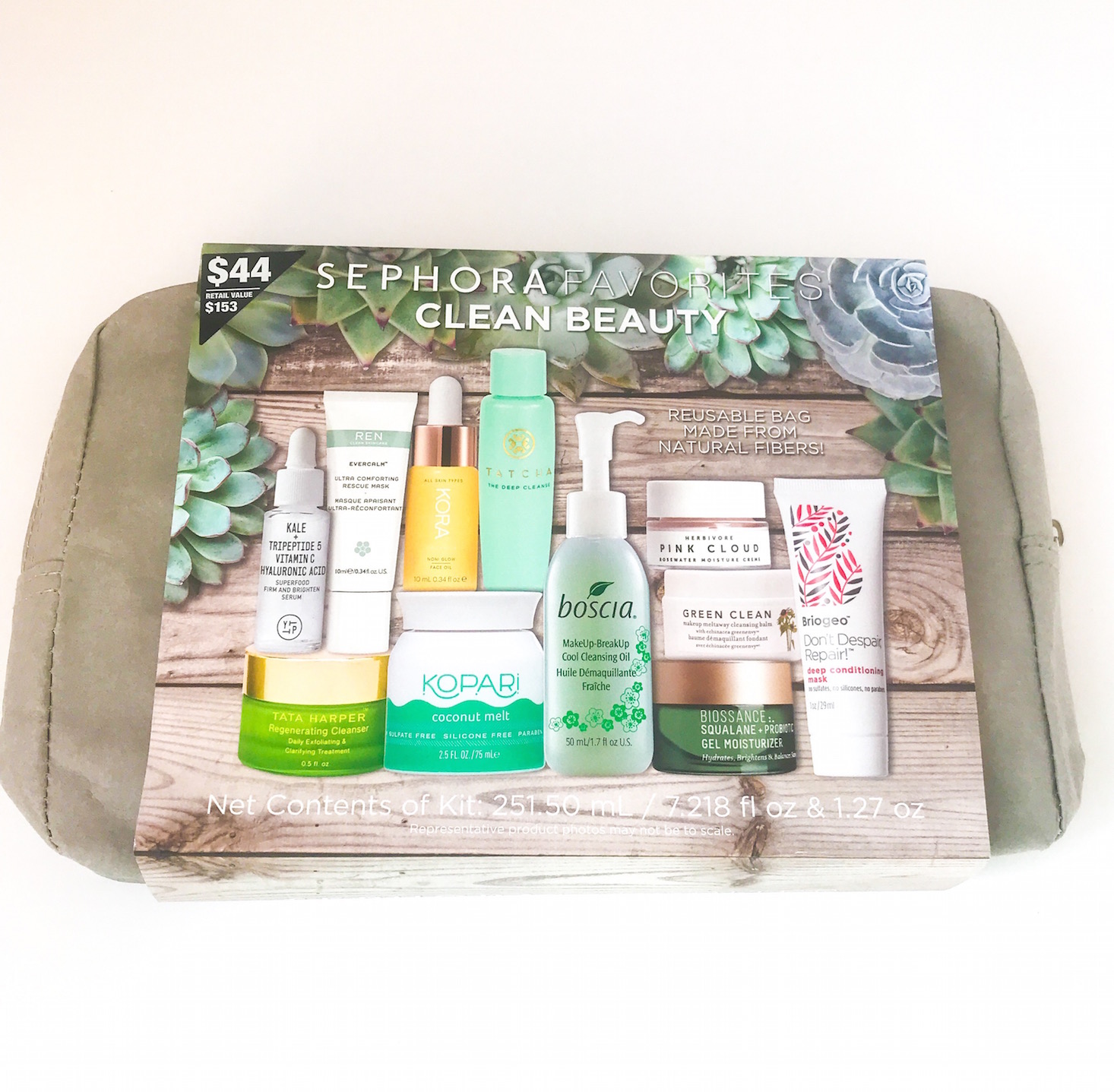 Sephora Favorites Clean Beauty Kit Review + Coupon – July 2018