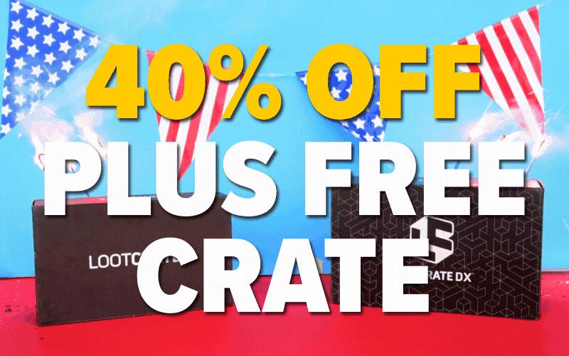 Loot Crate 4th of July Sale – 40% Off Select Crates + Bonus Crates!