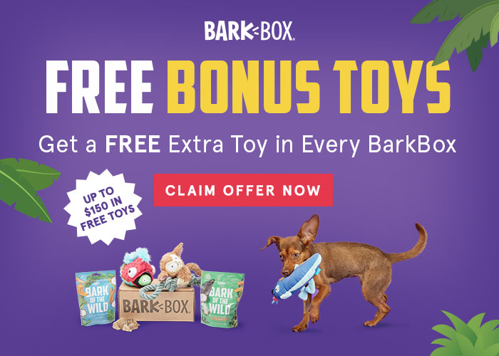 Last Day! BarkBox Coupon – Free Bonus Toy Every Month with Longer Subscription!