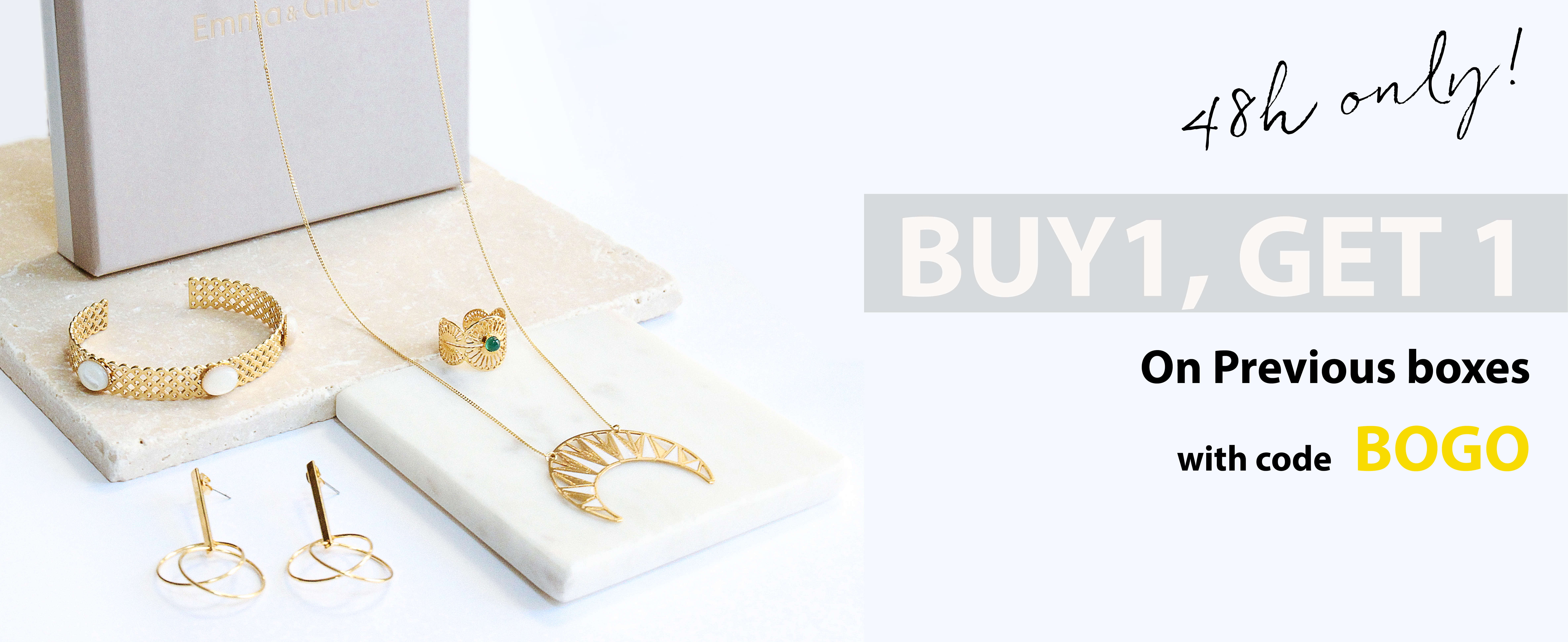Emma & Chloe Flash Sale – Buy One Box, Get One FREE!