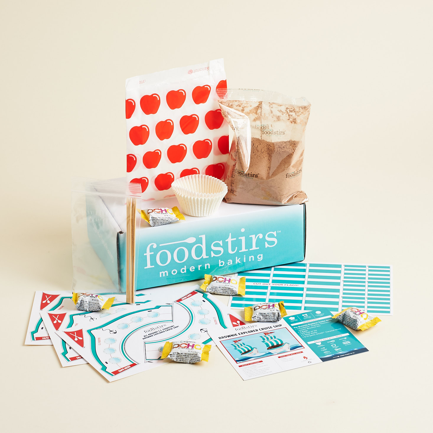 Foodstirs Baker’s Club: Brownie Explorer Cruise Ship Kit Review + Coupon