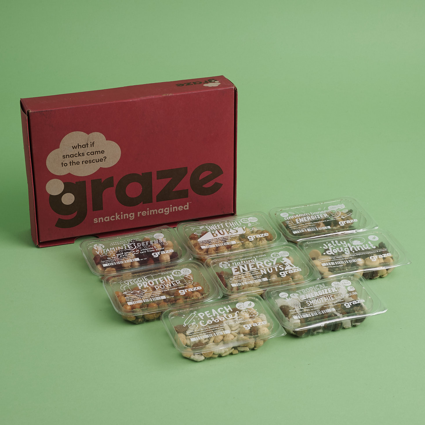 Graze 8 Snack Variety Box Review + Free Box Coupon – August 2018
