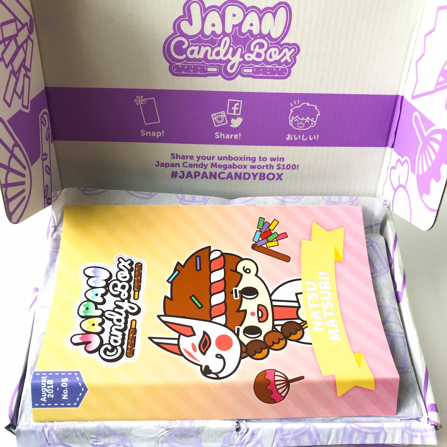 Japan Candy Box Subscription Review – August 2018