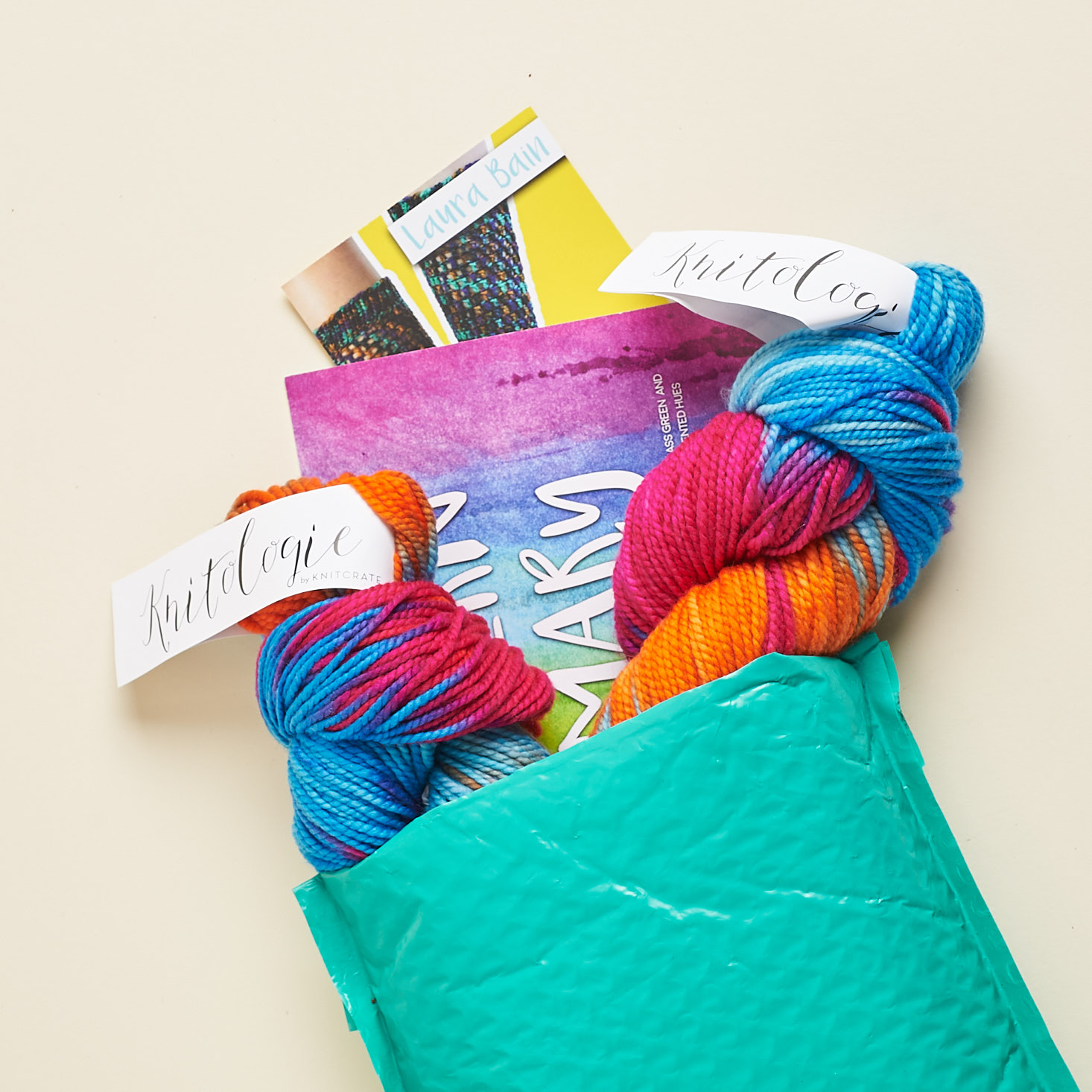KnitCrate Yarn Subscription Review + Coupon – “Modern Primary” July 2018