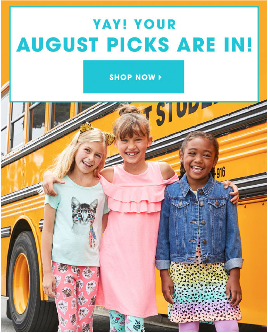 FabKids August 2018 Collection + Coupon!