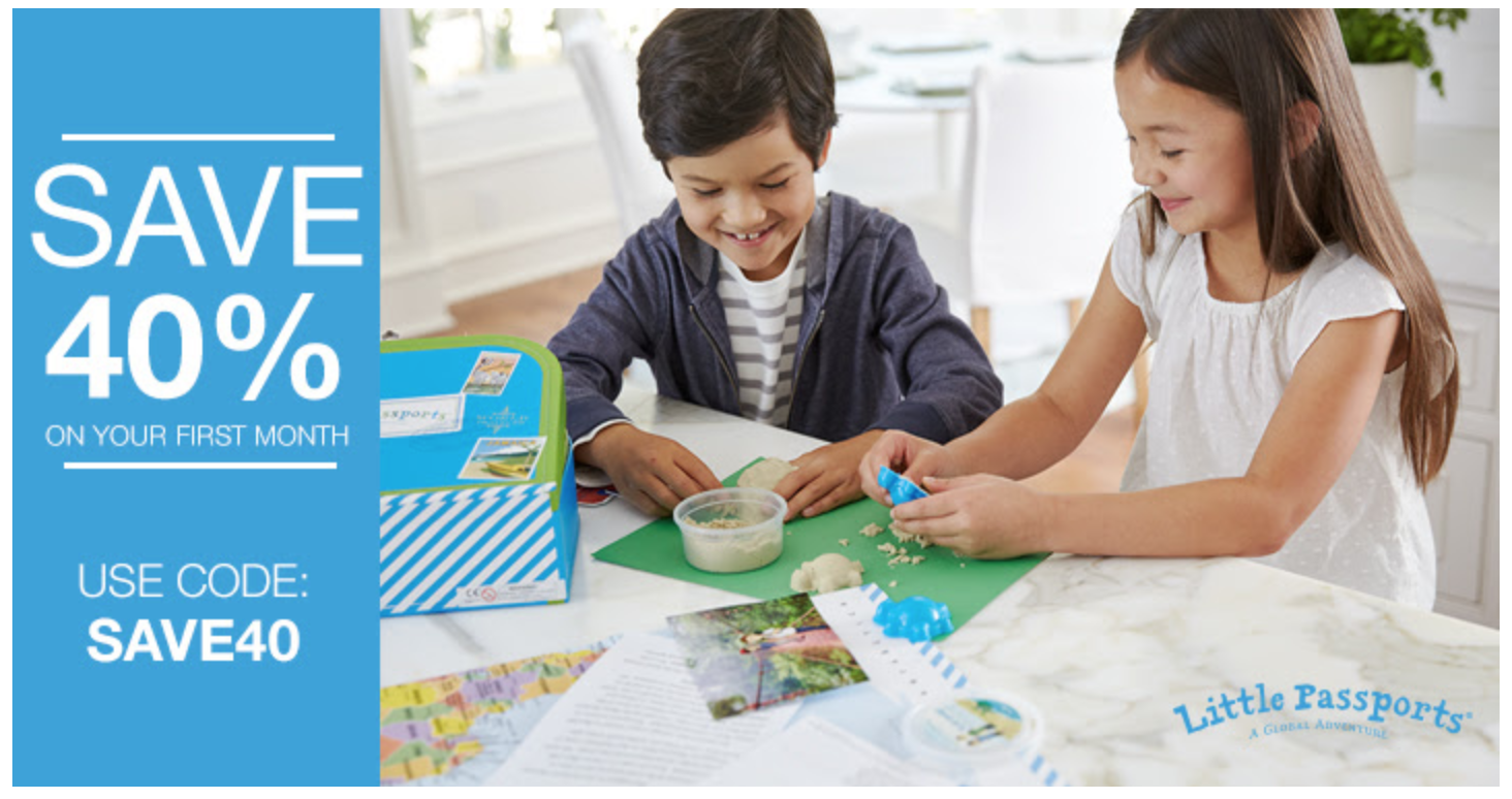 Little Passports Coupon – 40% Off First Box!