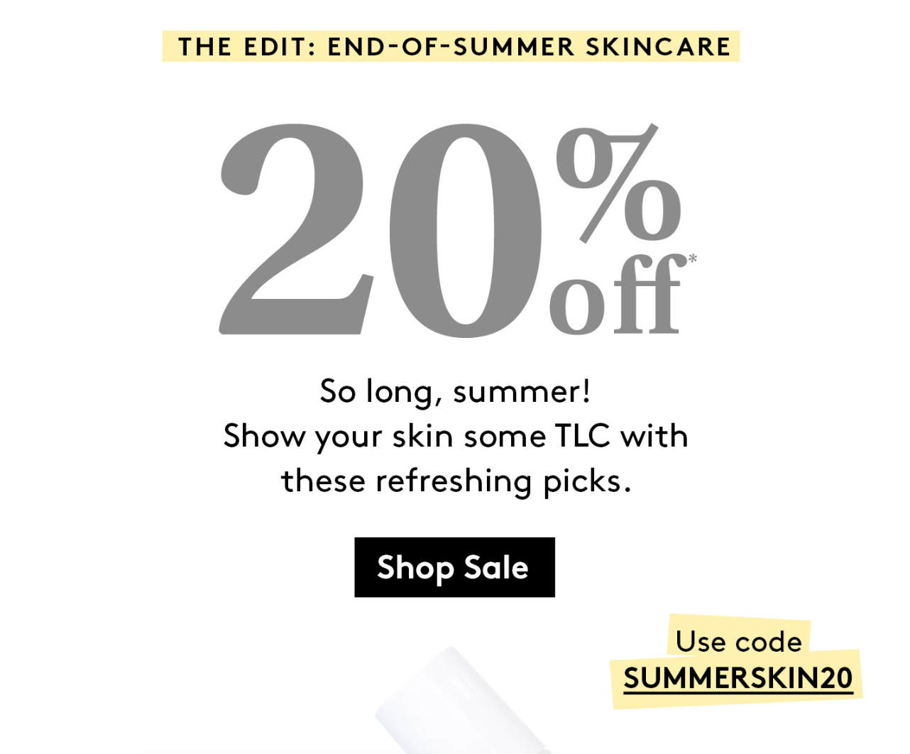 Birchbox Sale – 20% Off End of Summer Skincare!
