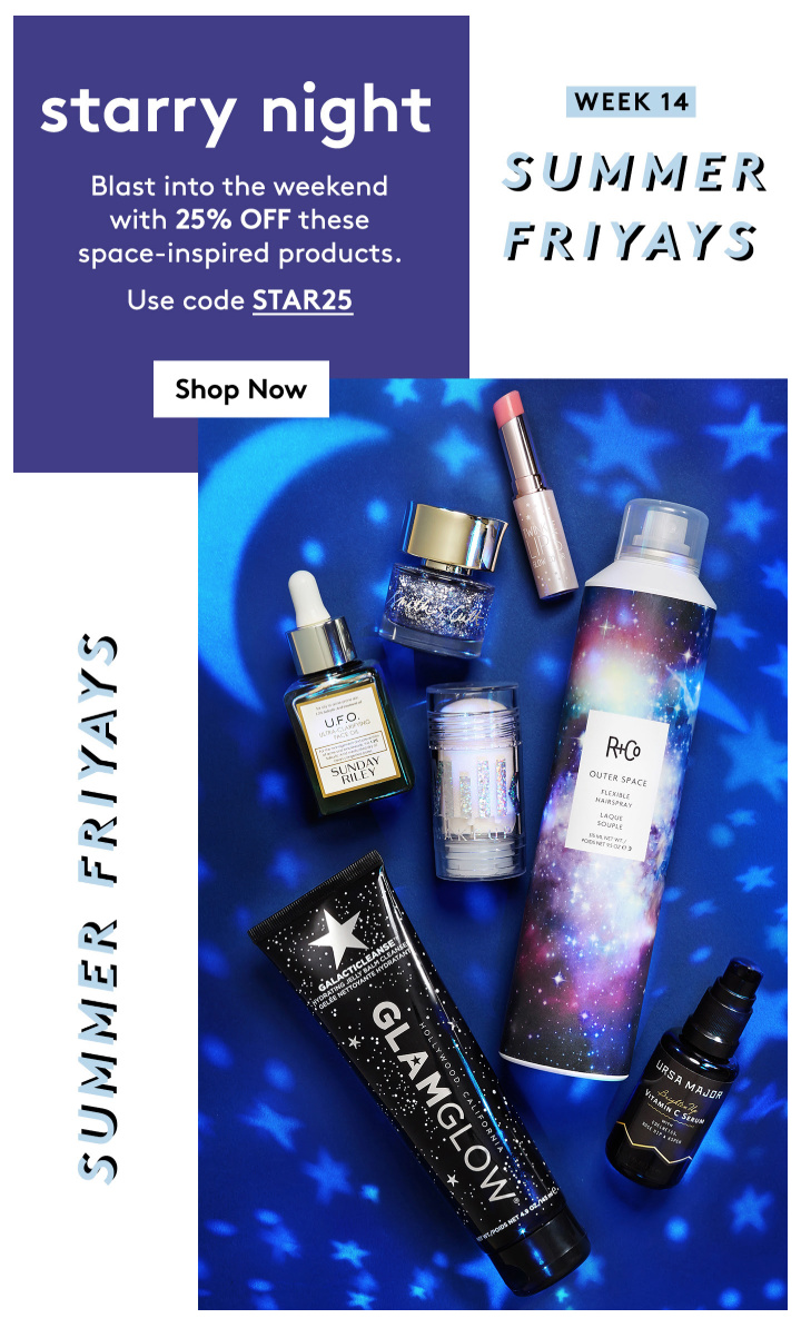 Birchbox Summer Friyays Sale – 25% Off Starry Night Products!