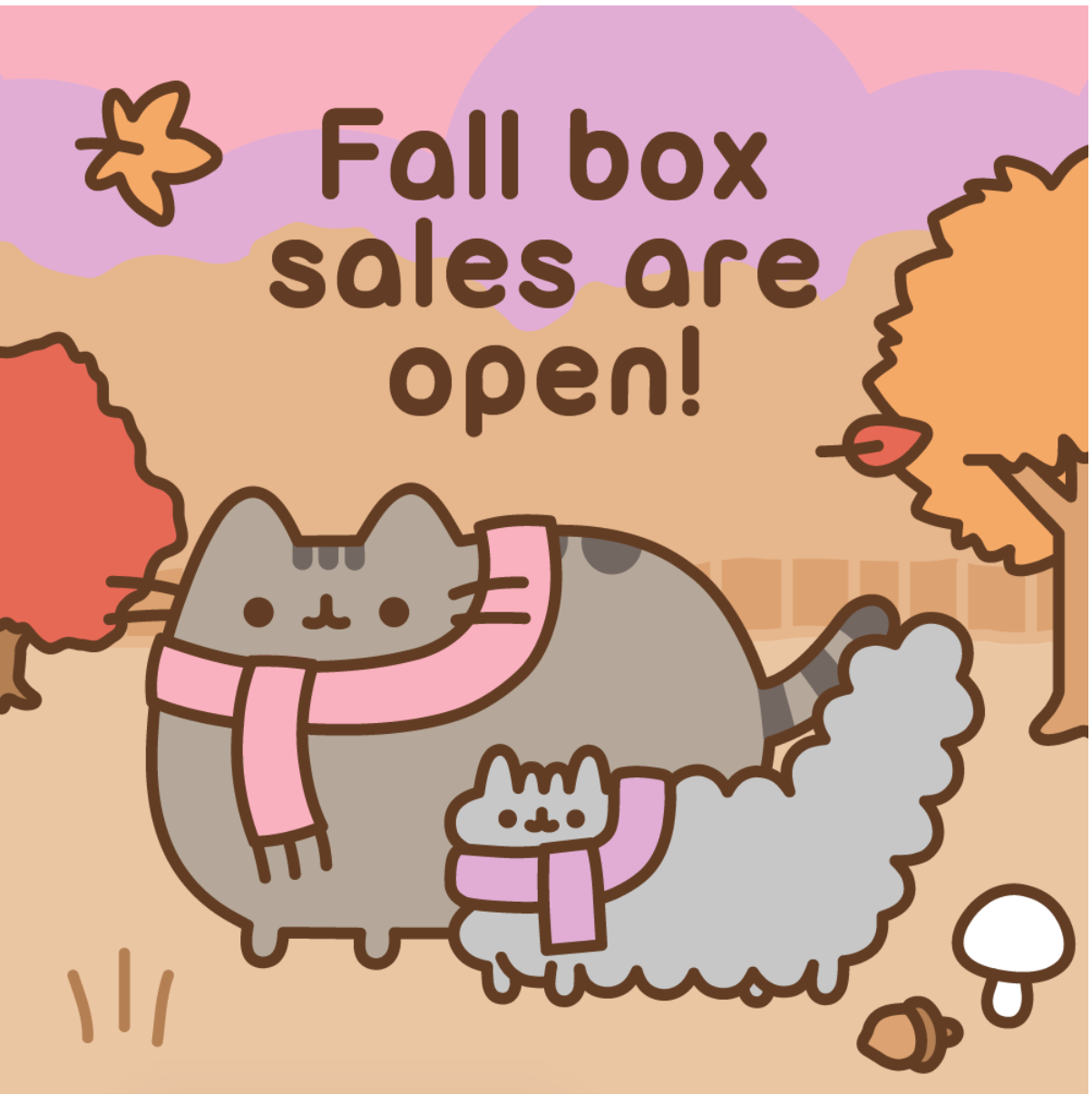 Pusheen Box Subscriptions Are Open! Fall 2018 Box Time!