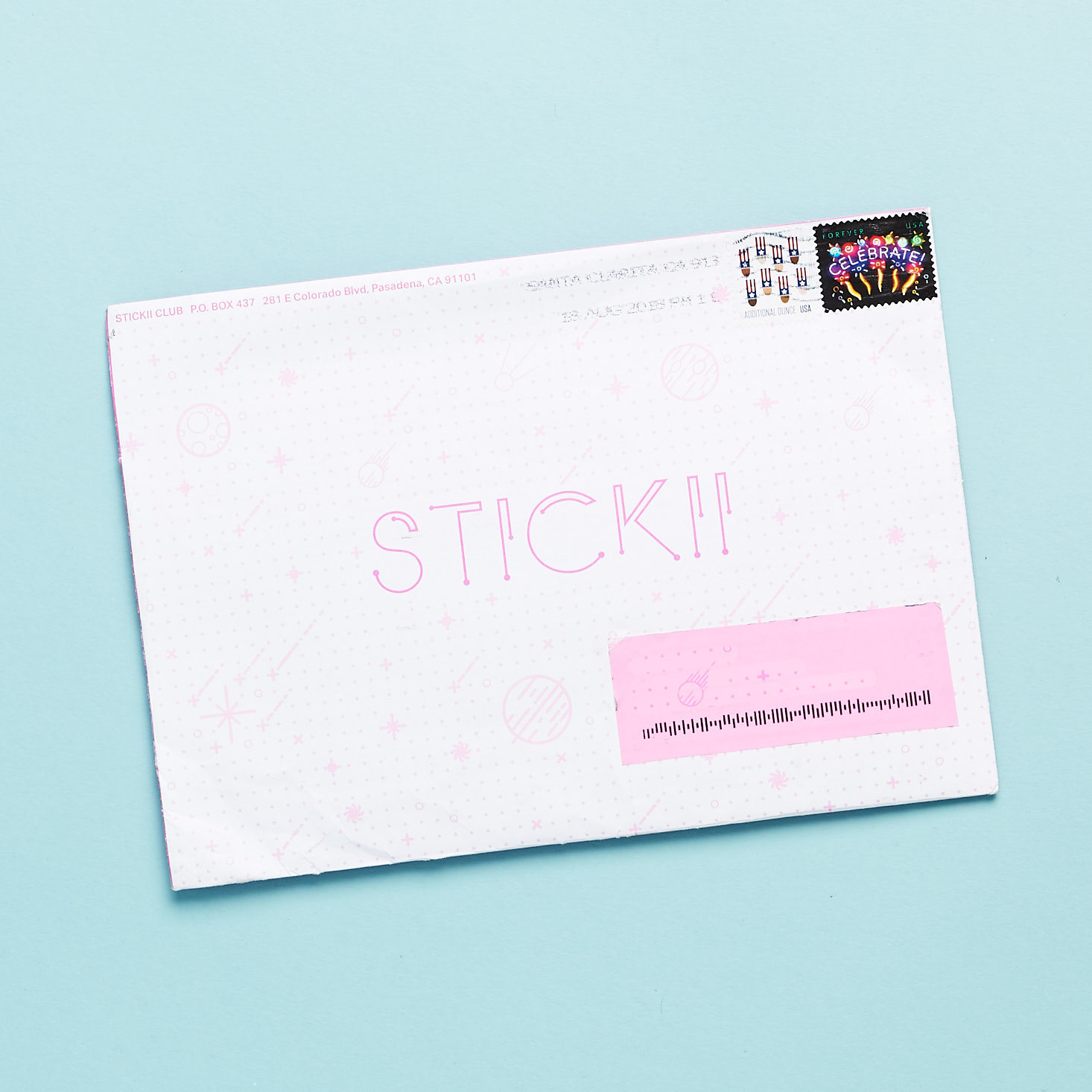 Stickii Sticker Subscription “Writing to Atlantis” Cute Pack Review + Coupon – August 2018
