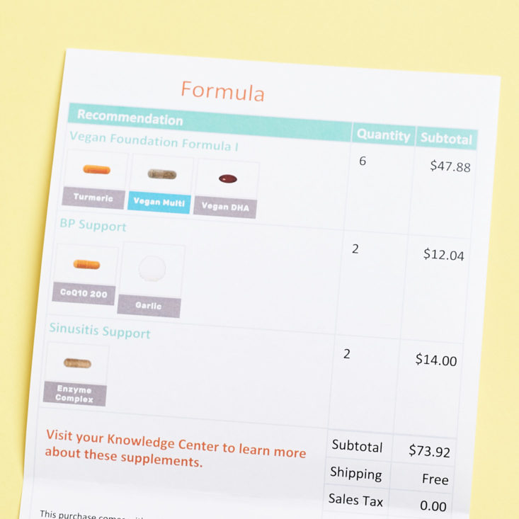 Persona Nutrition Supplement Subscription Review + Coupon MSA