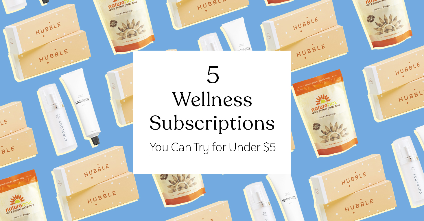 5 Wellness Subscriptions You Can Try For Under $5