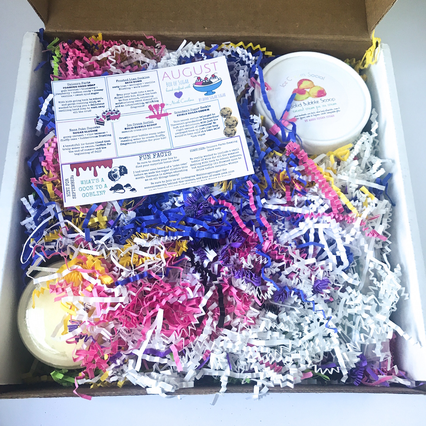 Ahhh Sugar Sugar Beauty Subscription Box Review – August 2018