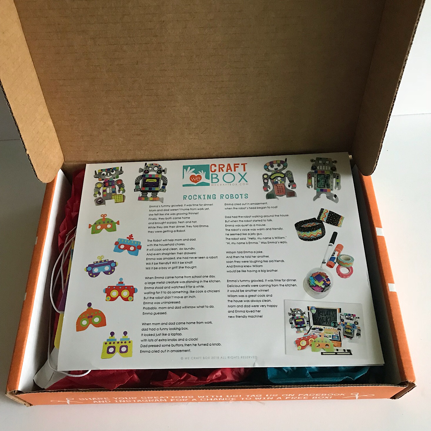 We Craft Box Subscription for Kids Review + Coupon – September 2018