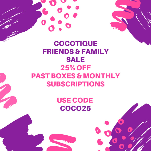 Cocotique Sale – 25% Off Subscriptions & Past Boxes!