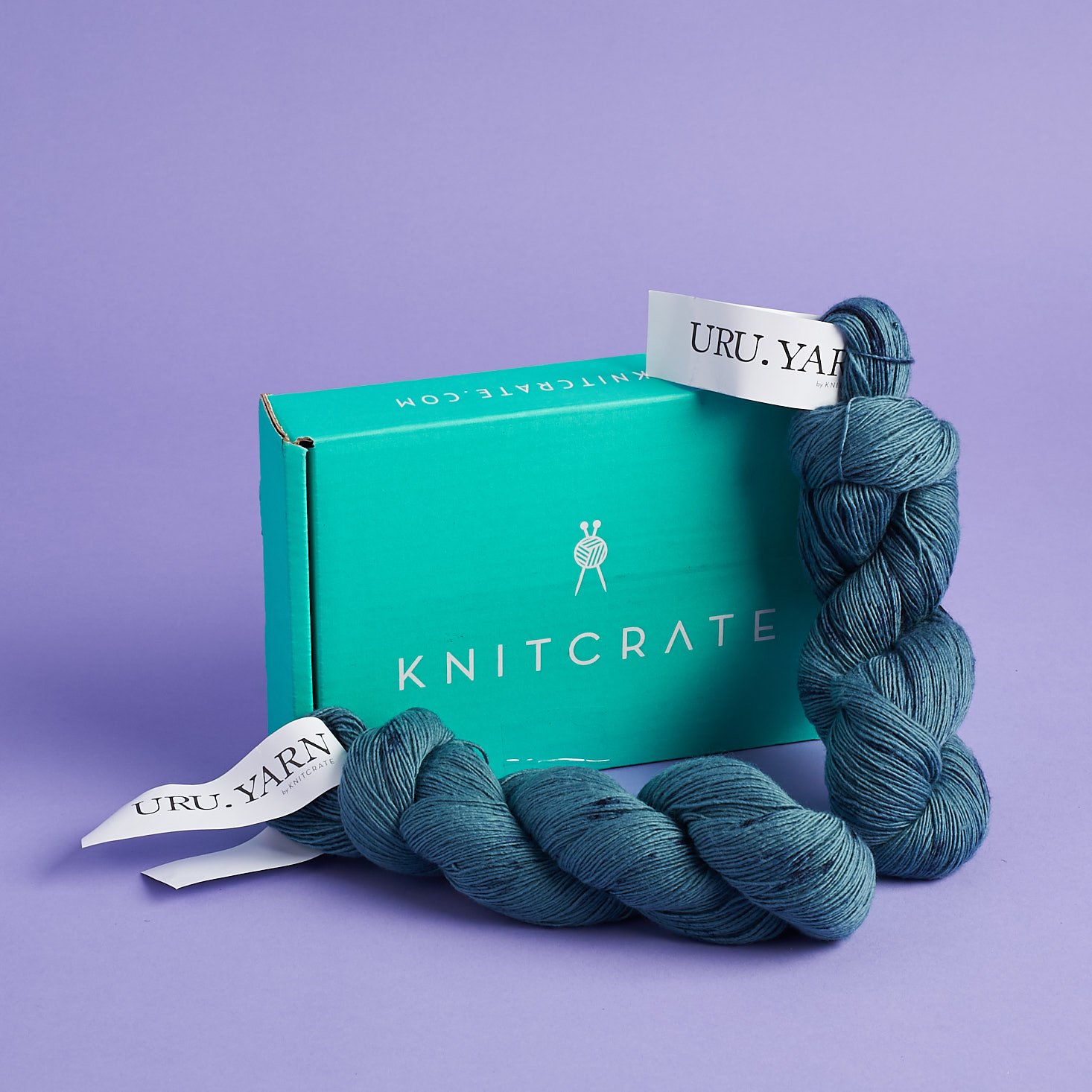 KnitCrate Yarn Subscription Review – “Indigo Glow” August 2018