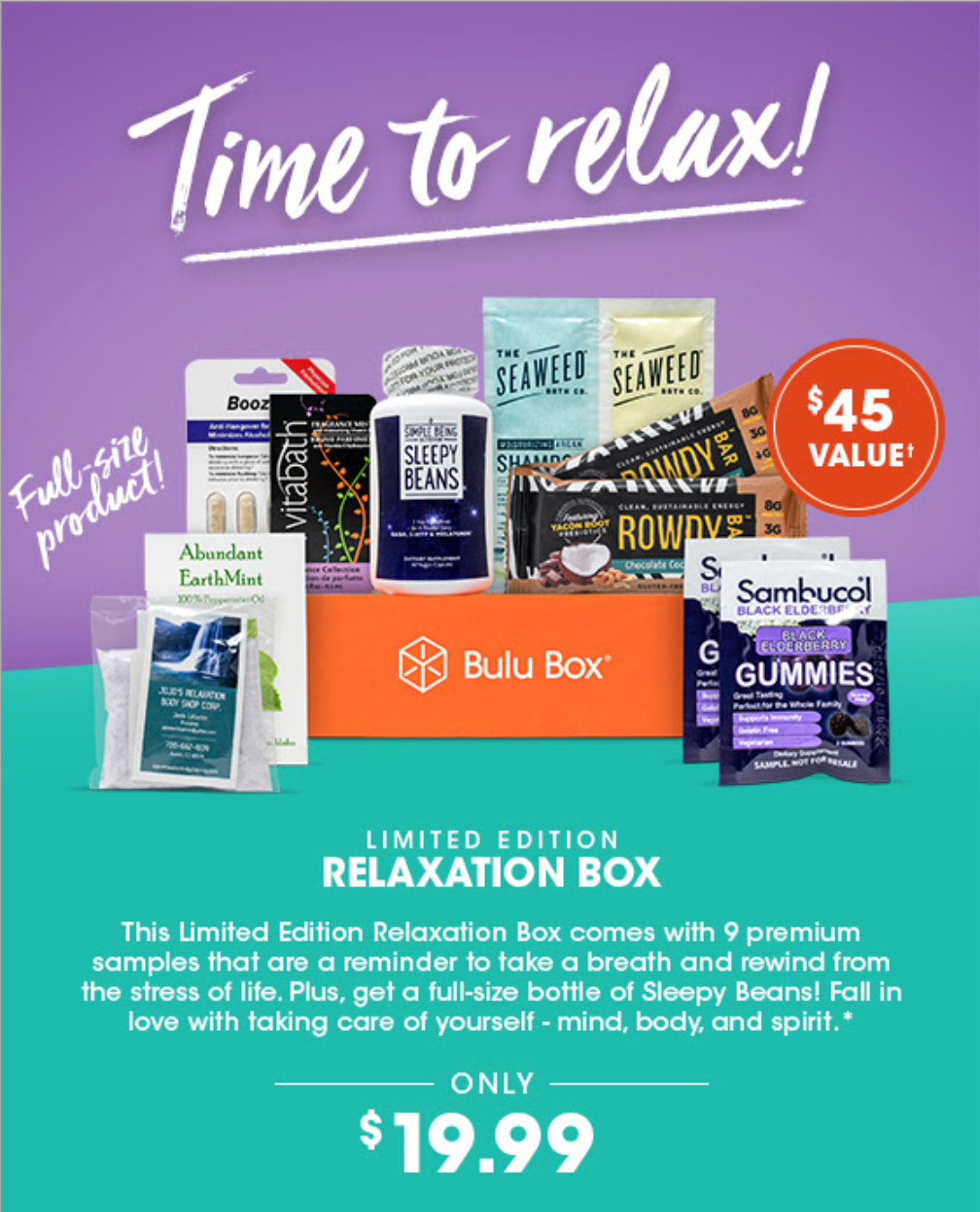 Bulu Box Limited Edition Relaxation Box – Available Now!