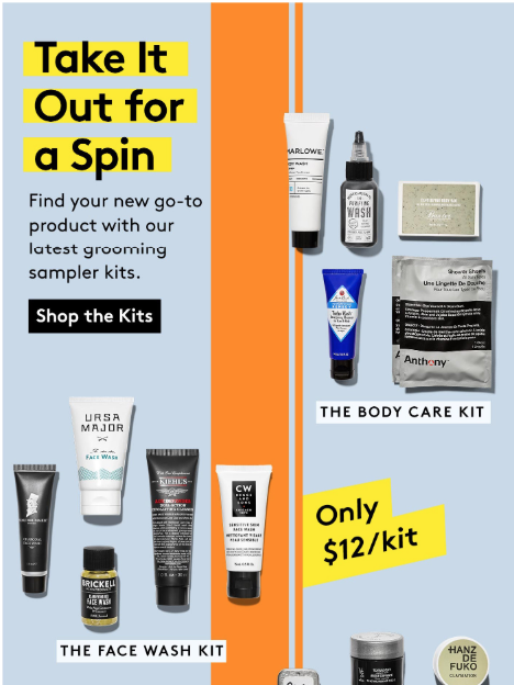 Birchbox Man – New Test Drive Kits + Coupon!