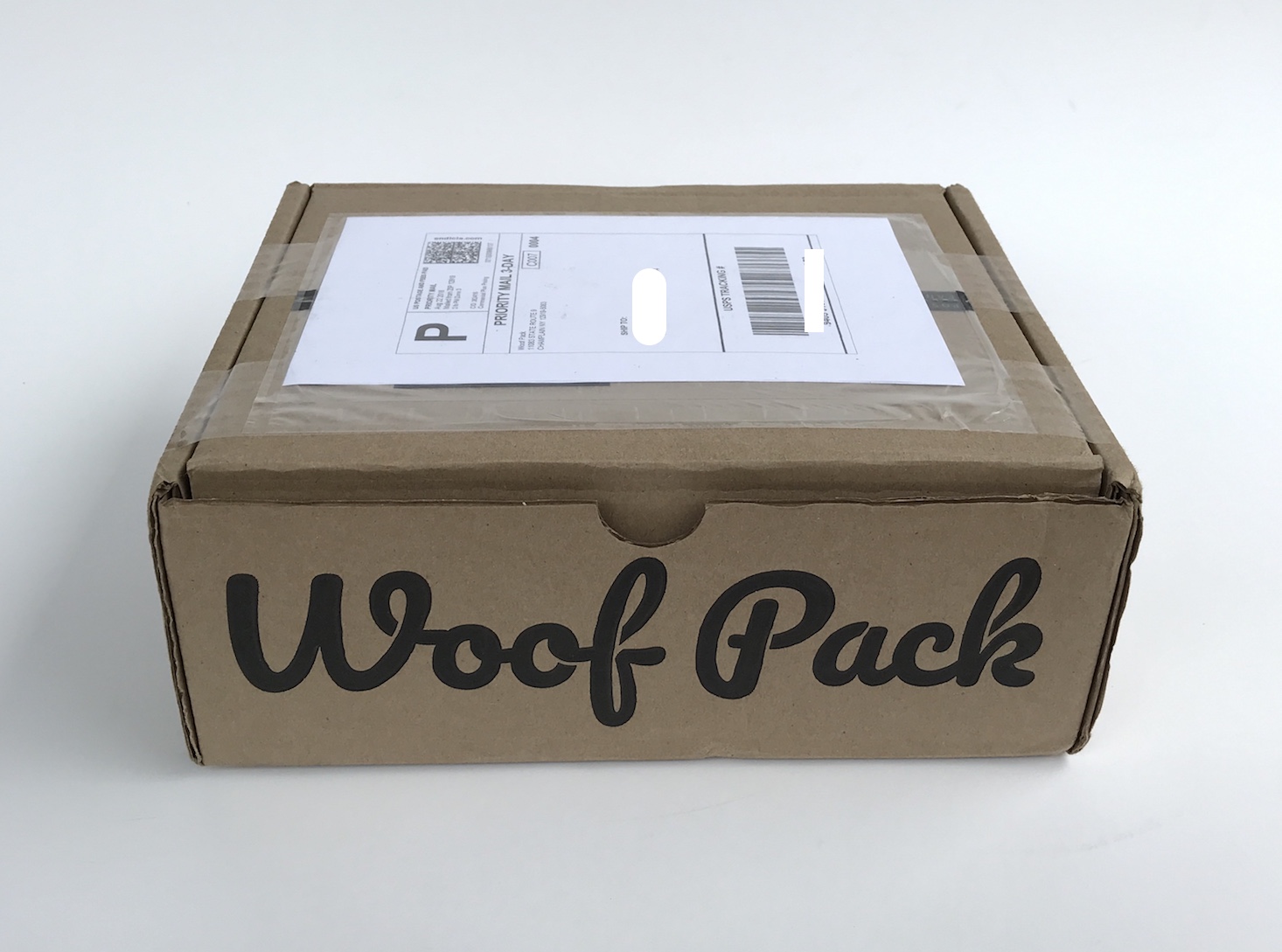woof pack box