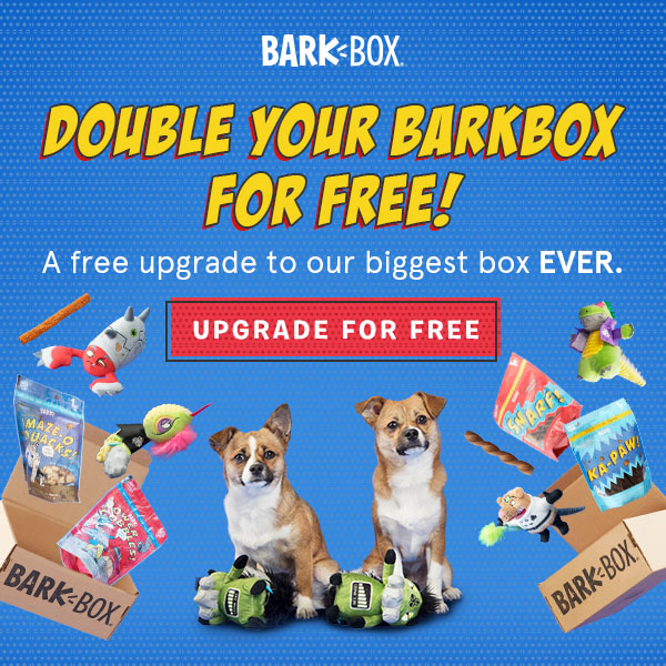 Today Only! BarkBox Coupon – Double Your First Box with Subscription!