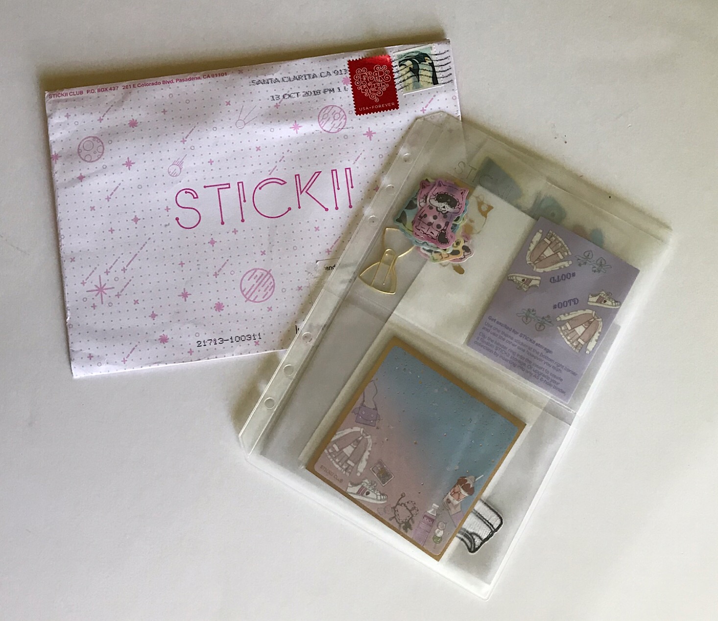 Stickii Sticker Subscription “Outfit of the Day” Cute Pack Review + Coupon
