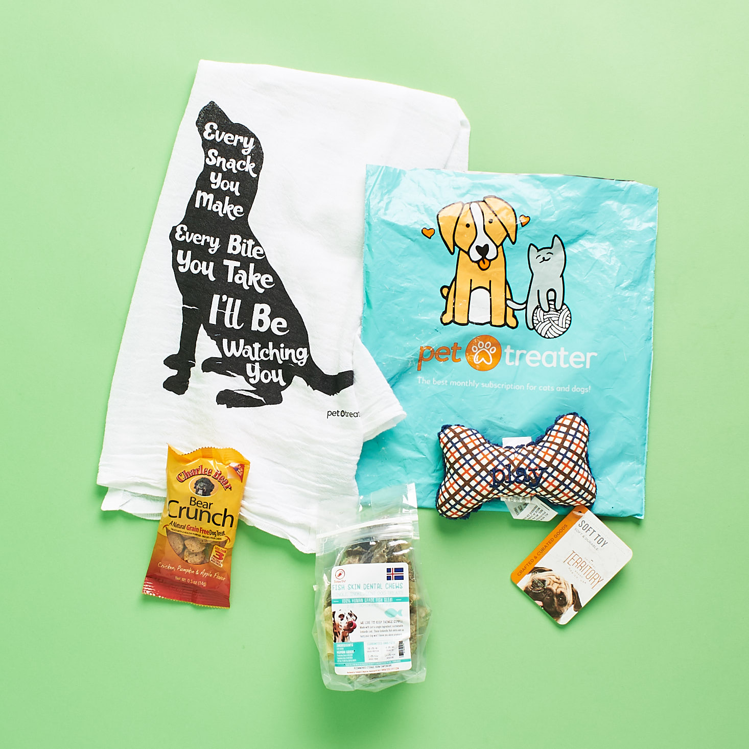 Mini Monthly Mystery Box For Dogs Subscription Review – September 2018