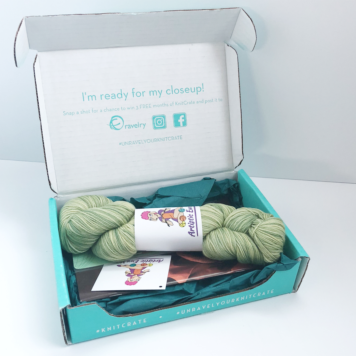 KnitCrate Sock Artisan Subscription Review + Coupon – October 2018