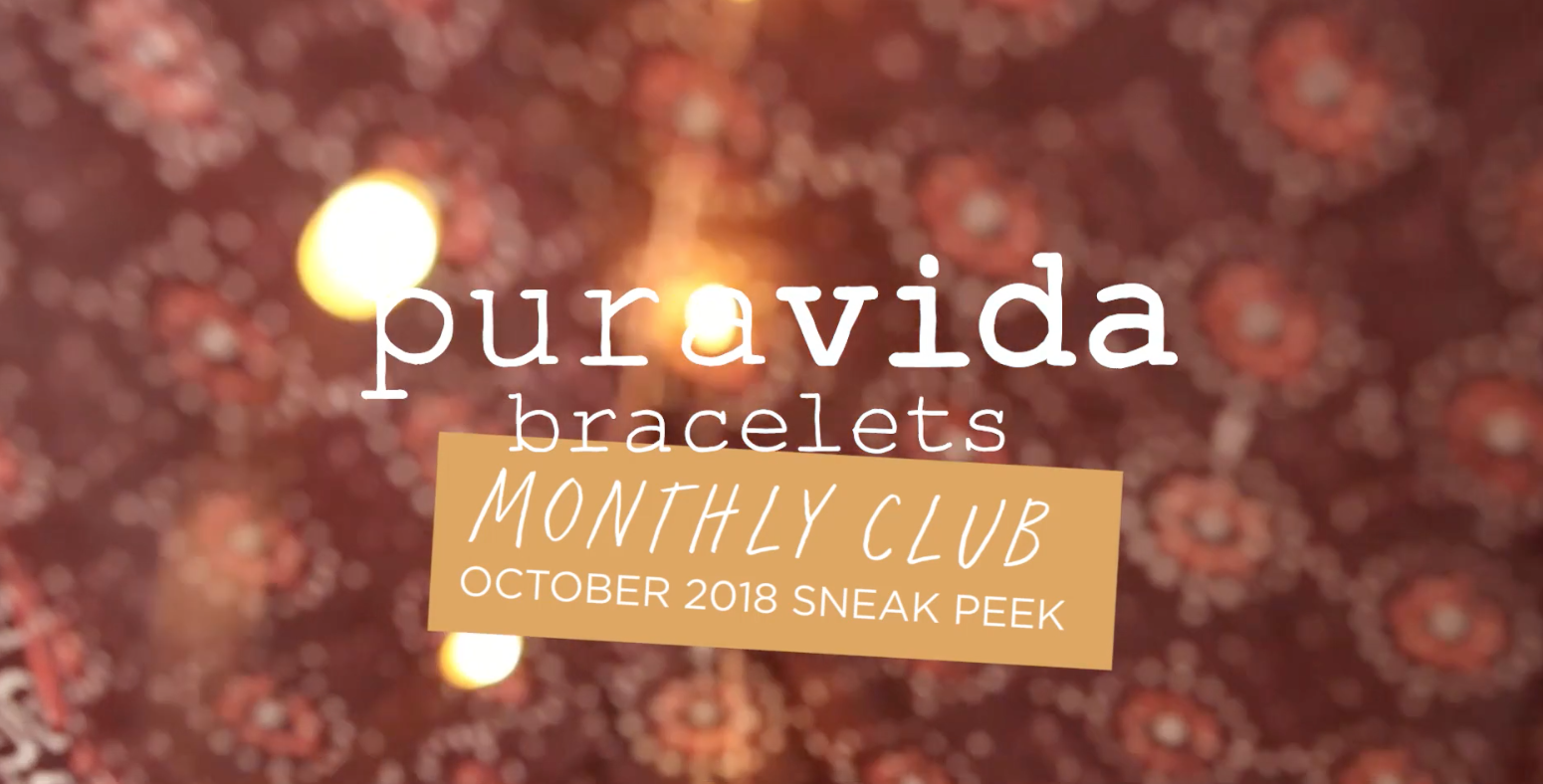 Pura Vida Bracelets Club – October 2018 Spoilers!