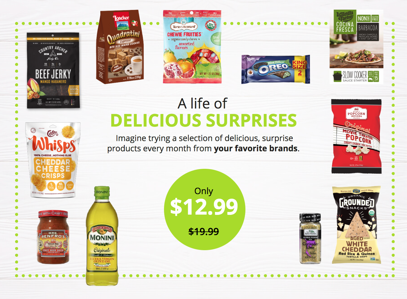 Degustabox Coupon – First Box for $12.99 & Free Gift!