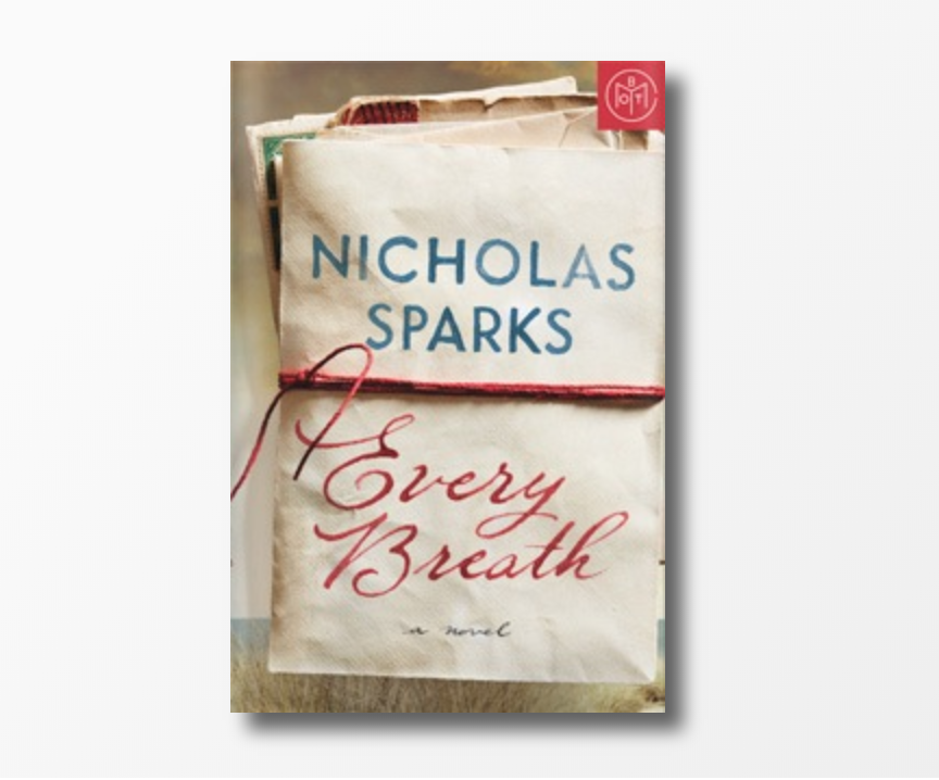 Book of the Month Coupon – $5 Bonus Book: Every Breath by Nicholas Sparks