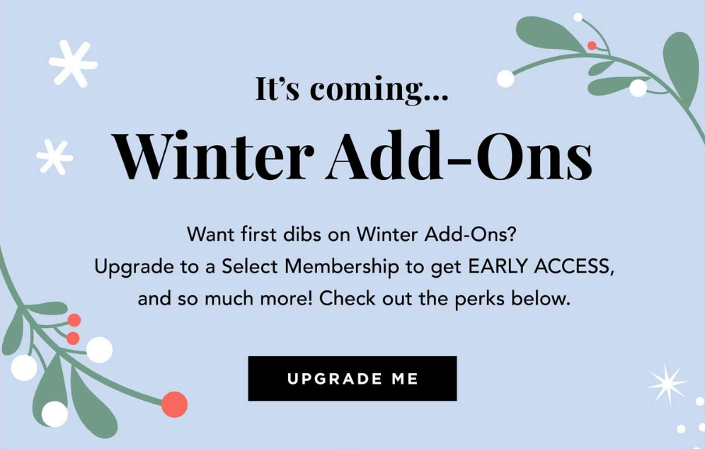 FabFitFun Winter 2018 Box Add-Ons Schedule!