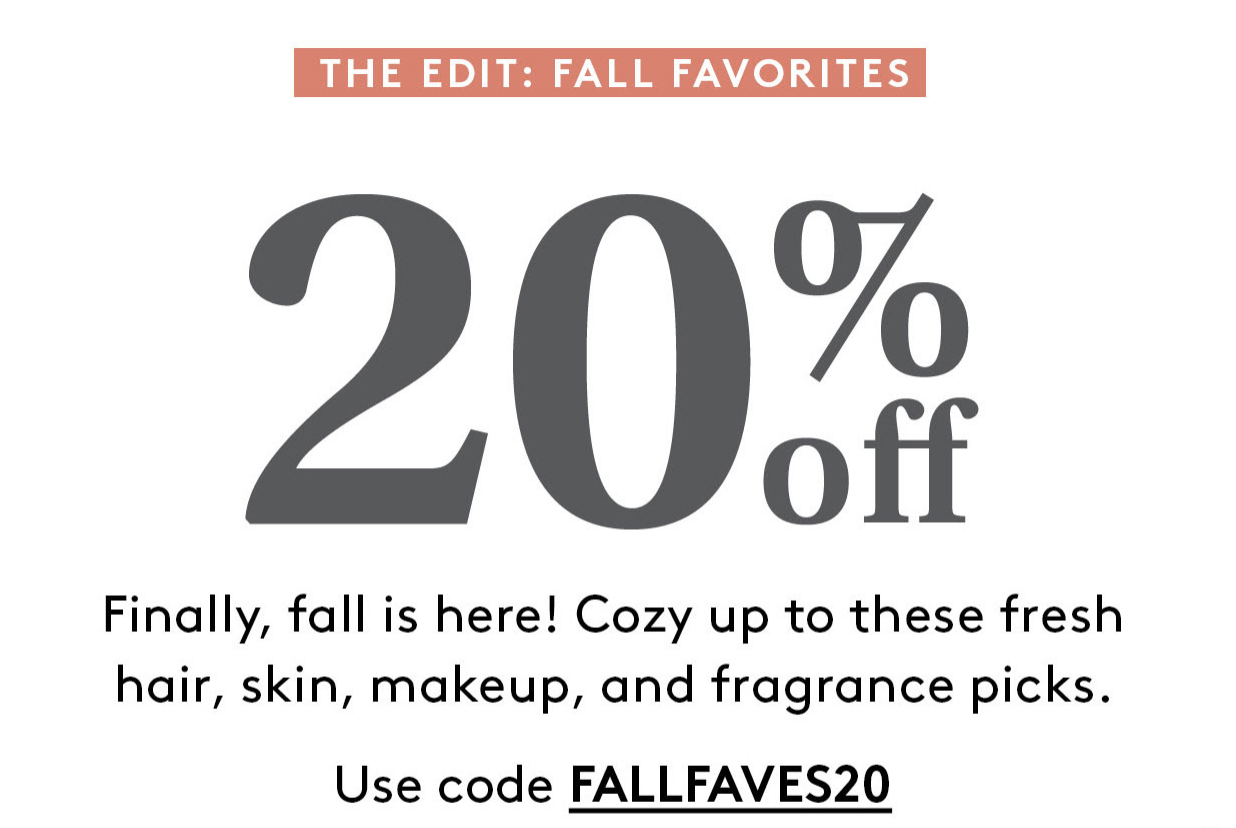 Birchbox Sale – 20% Off Fall Favorites!