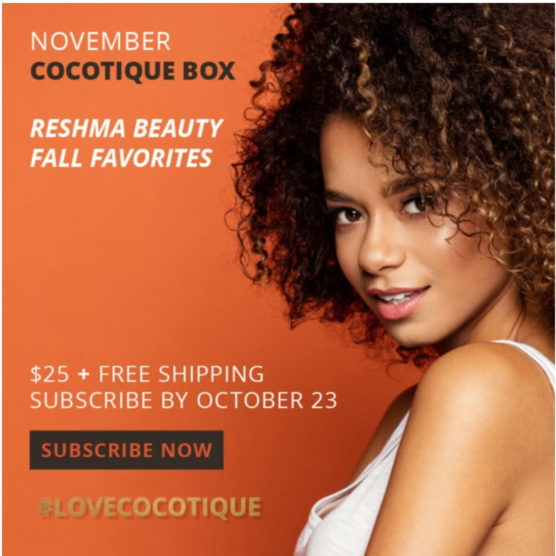 Cocotique November 2018 Spoilers + Coupon!