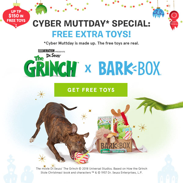 New BarkBox Coupon – Free Bonus Toy Every Month with Longer Subscription!