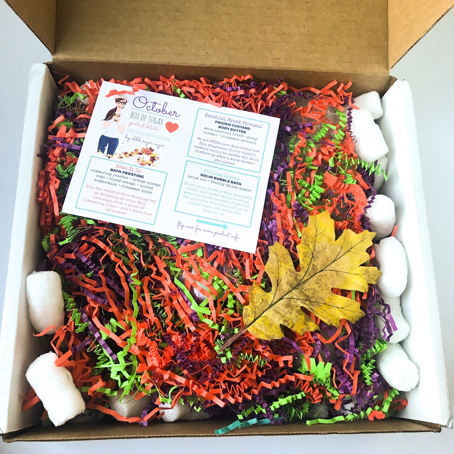 Ahhh Sugar Sugar Beauty Subscription Box Review – October 2018
