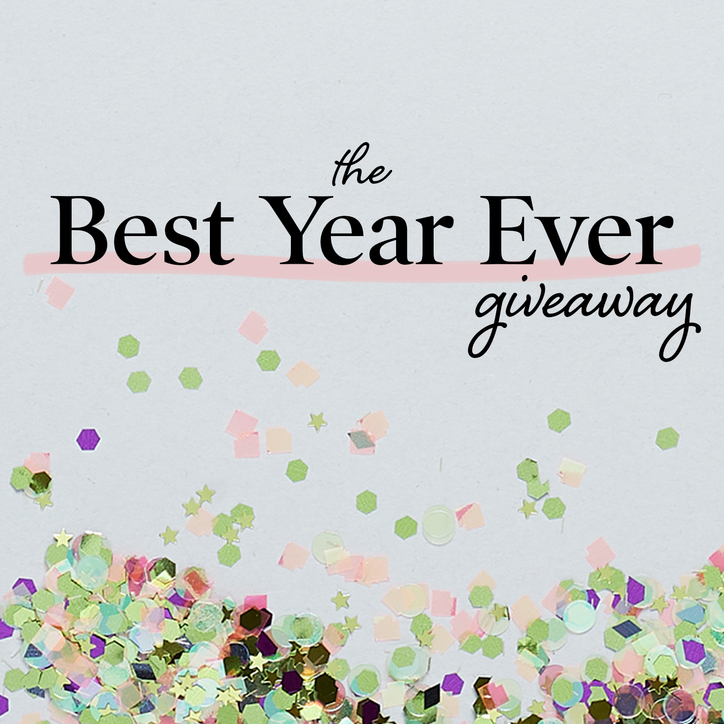 Announcing: The MSA Best Year Ever Giveaway!