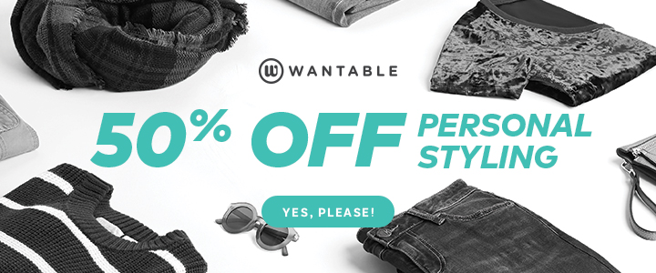 Last Day! Wantable Black Friday Deal – 50% Off Styling Fee!